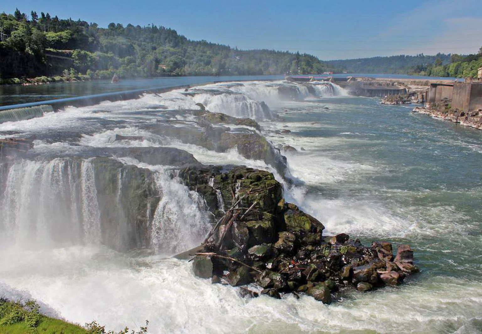 Grand Ronde Tribe Reveals New Name for Willamette Falls Site tumwata