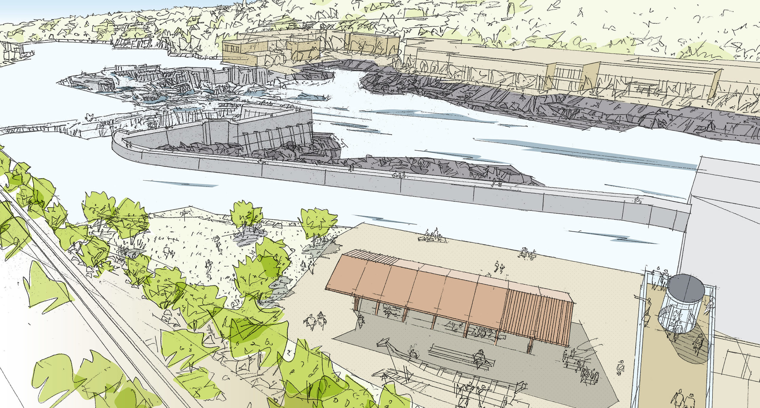 Tribe shares its vision for Willamette Falls site